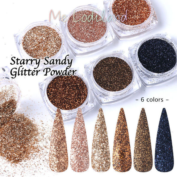 Picture of 星夜閃爍6色超細閃片粉 Starry Sandy Glitter Powder